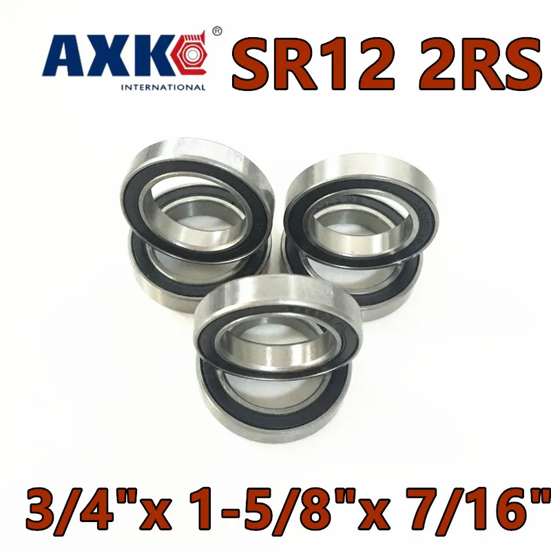 

2023 Sale 2pcs Sr12zz Sr12 2rs R12-2rs R12 R12zz R122z Ball Bearing 19.05x41.275x11.112mm Inch Miniature 3/4"x 1-5/8"x 7/16"