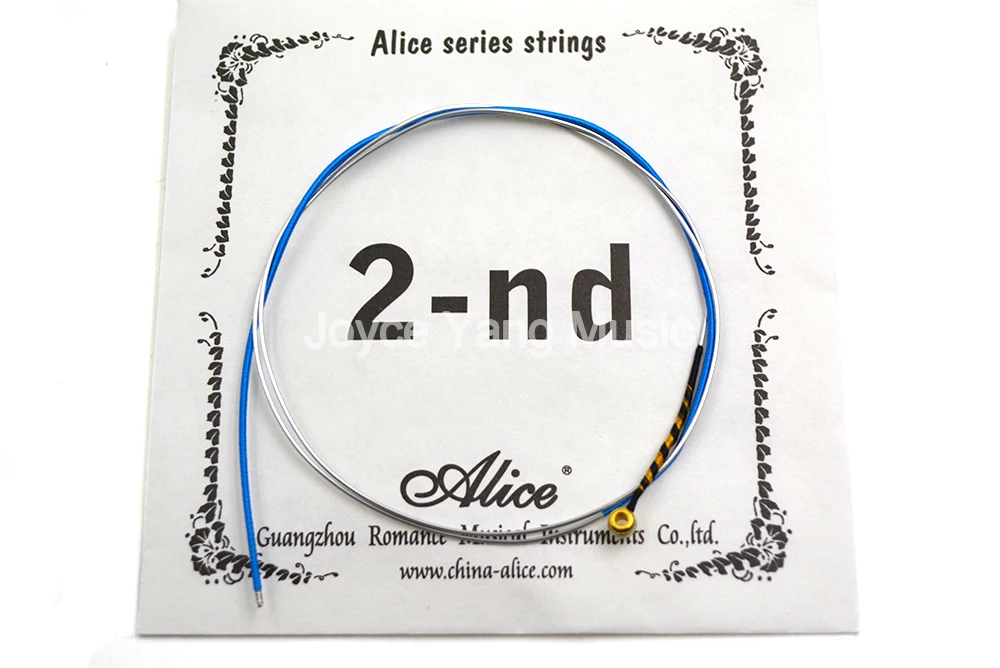 Alice A747 Professionale Violino Strings Nickel-Plated Alto tenore di Carbonio Acciaio Nylon Nucleo Silver & Aluminum Alloy Wound prima al quarto stringhe