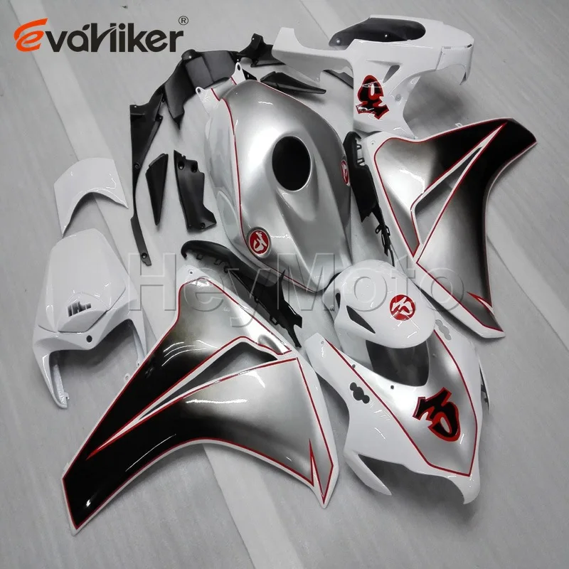 ABS motorcycle fairing for CBR1000RR 2008 2009 2010 2011 white red blue CBR 1000RR 08 11 motorcycle panels 5Gifts Injection mold