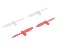 16pcs cheerson CX10 Propeller Hubsan H111 Q4 Spare parts blades propellers for  h111 v272 rc quadcopter