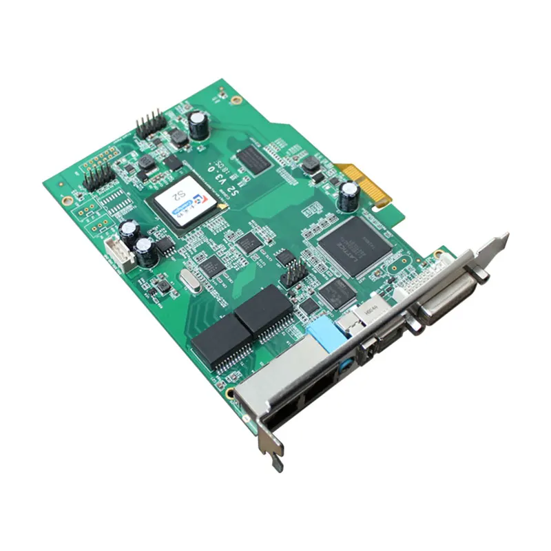 カラーledコントロールカード,カラーライト,s2ビデオスクリーン,レンタルステージスクリーン用送信カード,屋内および屋外