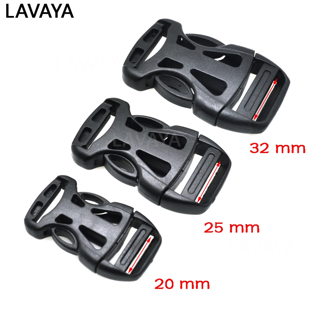 1pcs Webbing Size 20mm 25mm 32mm Buckle Plastic Mask Detach Buckle For Backpack Straps Safety Vests Outdoor Buckle