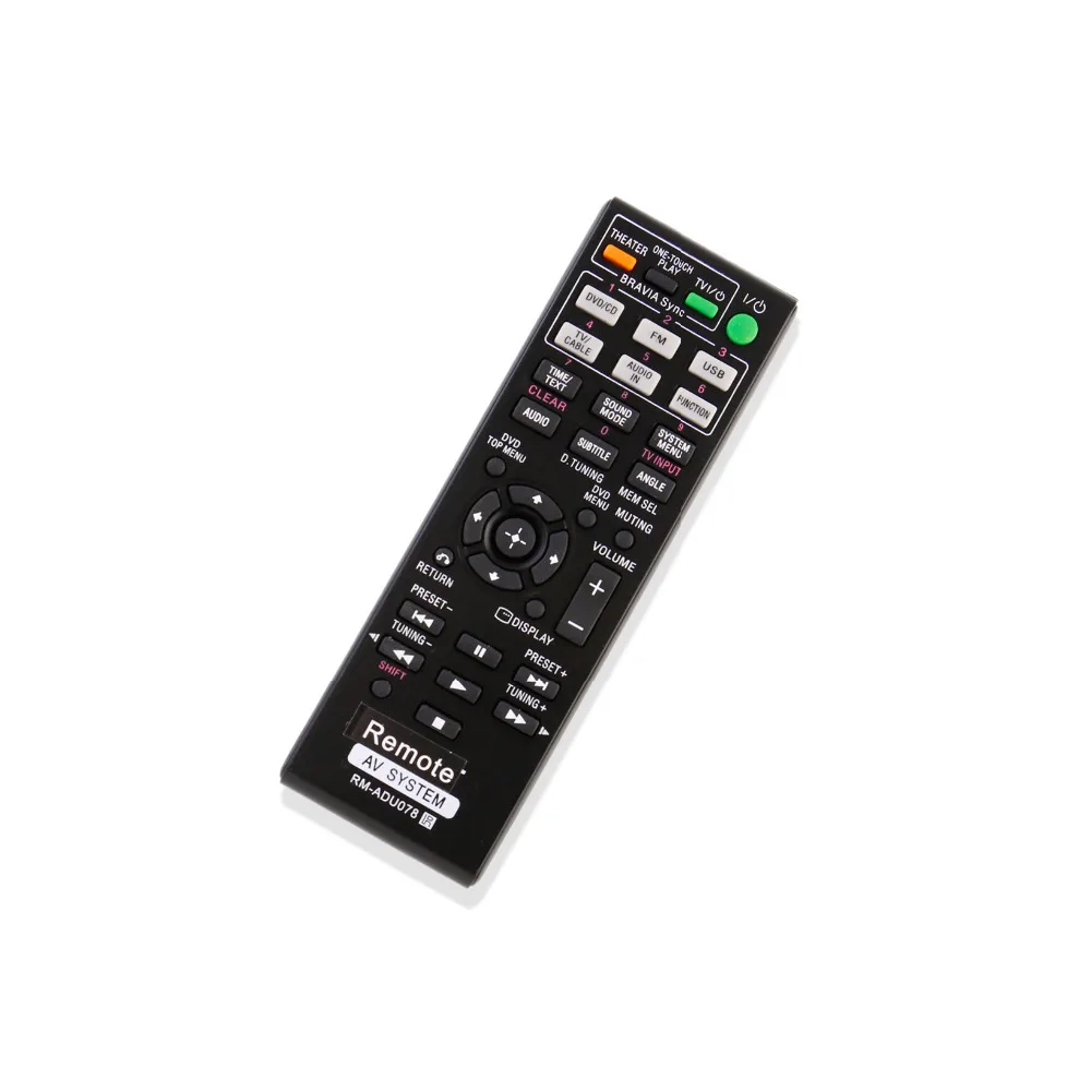 NEW RM-ADU078 Remote Control fit for Sony   DAV-TZ510 DAVD-Z170 HBD-DZ171 DAV-DZ171 HBD-DZ170 HBD-DZ175 Home Theater System