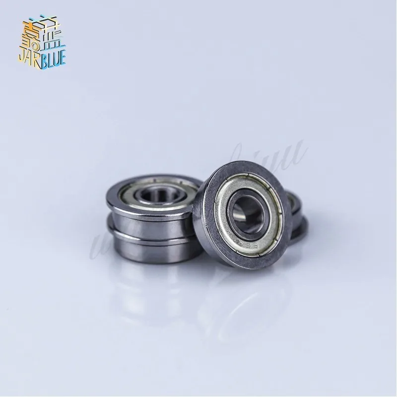 

10pcs F623zz 3*10*4mm 10pcs Flange Bearing F623 Zz Bushing Ball Bearings