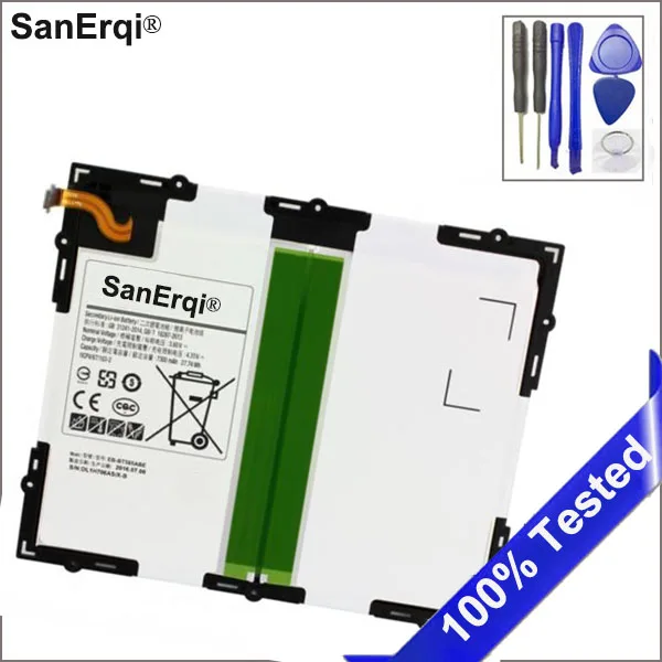 

SanErqi 7300mAh 27.74Wh EB-BT585ABE Replacement Battery For Samsung Glaxy Tablet Tab A 10.1 2016 SM-T585C T580 T585 T580N T585