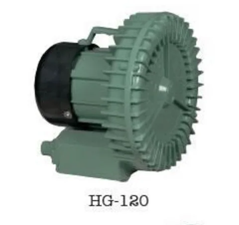 

HG-120 220V/50HZ 0.12kw Ring Vortex Blower 15.2M3/H High Prssure Air Pump 220V