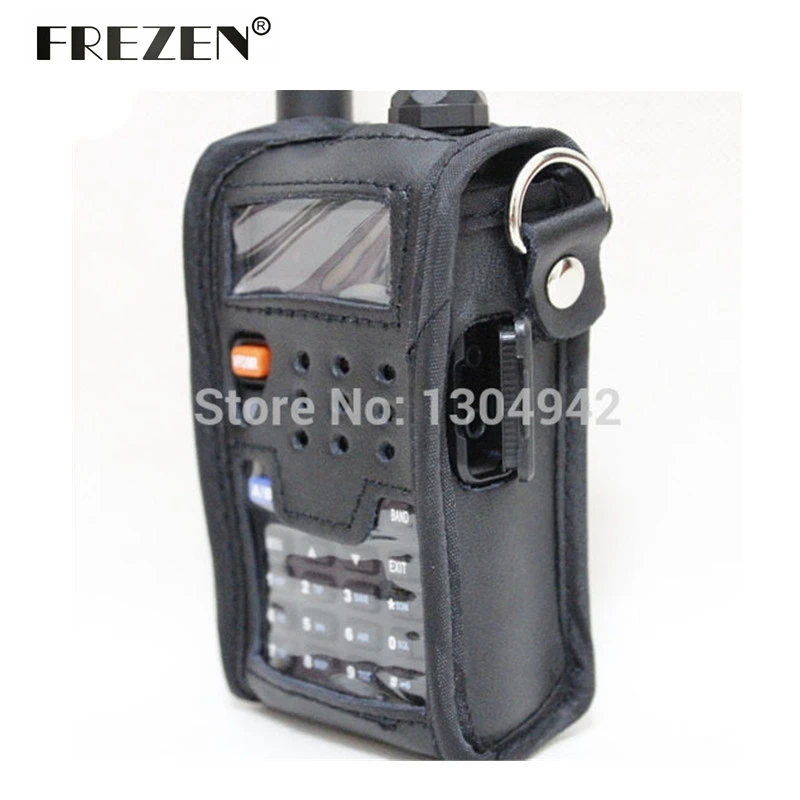 Radio Leather Pouch Soft Case Accessories For Walkie Talkie BAOFENG UV-5R UV-5RA UV-5RE UV-5RG telsiz