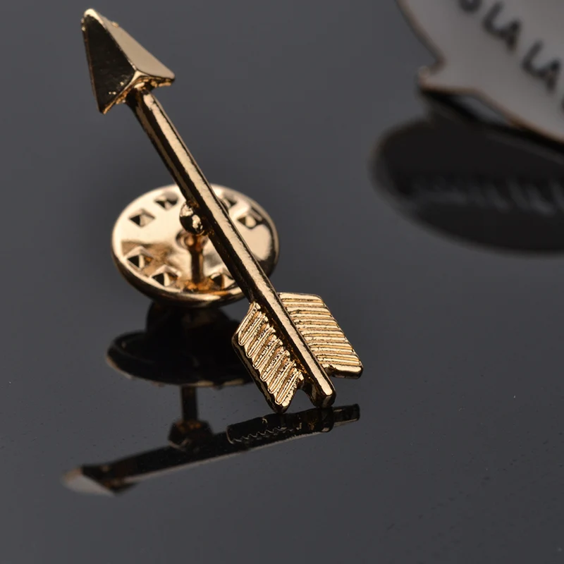 Enamel Channel pin Set arrow hand lightning note Pins And Brooches fashion colorful Mini Brooch Oil Drip Lapel collar broches