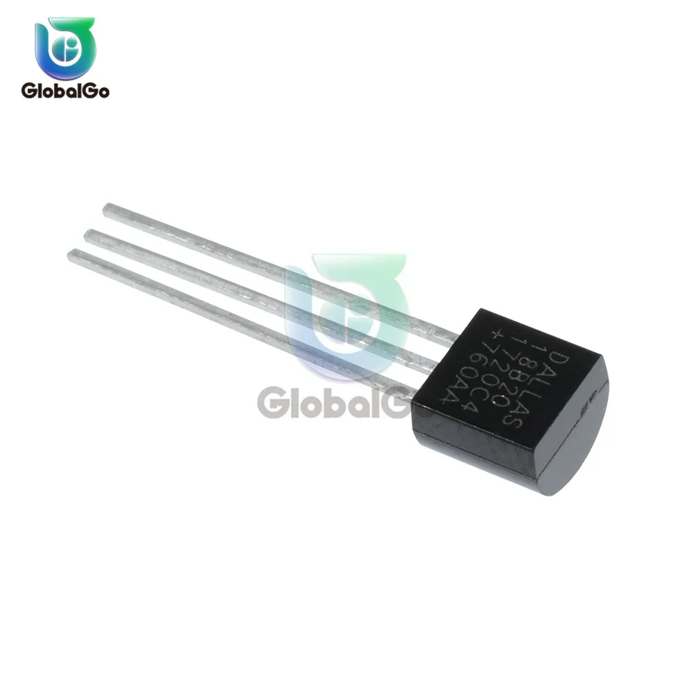 5 шт./лот DS18B20 18B20 18S20 TO-92 IC CHIP термометр датчик температуры