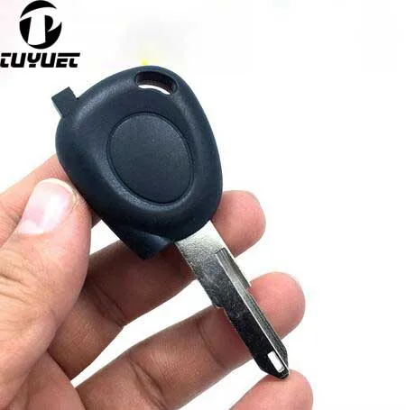 Transponder Key Shell for Renault Clio Megane Scenic Car Key Case for Peugeot 206 Blanks