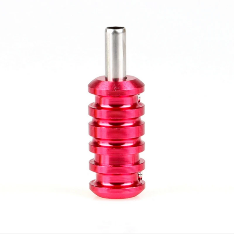 1 pcs New Tattoo Aluminum Alloy Machine Grips Tubes Stainless Steel Tips Tools Kit for Tattoo Accesories Handle Supplies