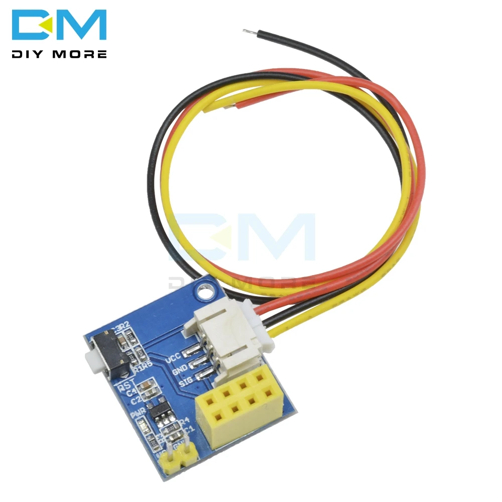 ESP-01 ESP-01S ESP8266 RGB LED Controller Adpater WIFI module For Arduino IDE 16 Bits Light Ring electrical DIY WS2812B WS2812