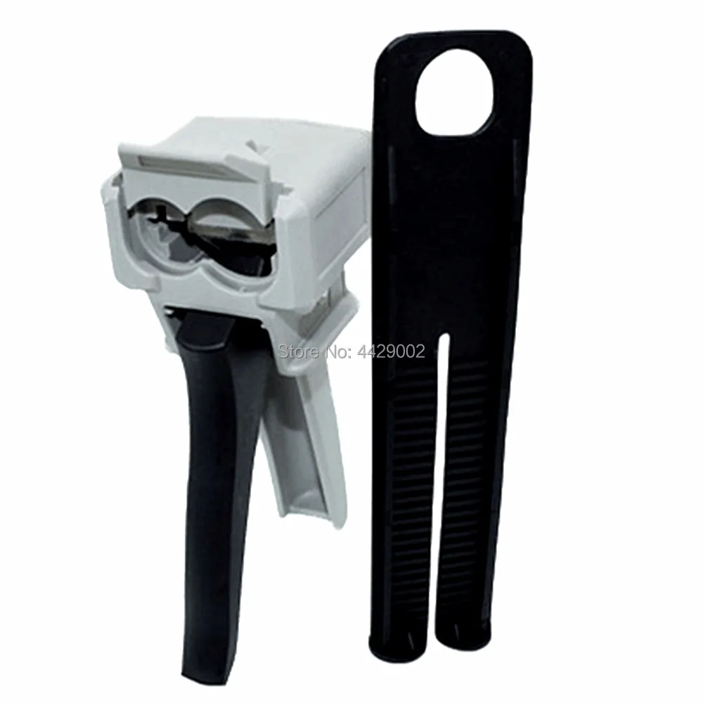 2 Stück Klebepistolen, Zweikomponenten-AB-Epoxidharz-Dichtstoffpistole, Klebstoff-Applikator, 50 ml, 1:1 Klebstoff, manuelle Dichtstoffpistole, Werkzeuge – Detail 7