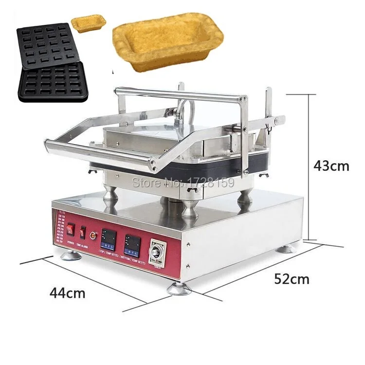 

Hot Sale Popular Snack Tartlet Shell Baking Machine, Egg Cheese Tart Forming Machine