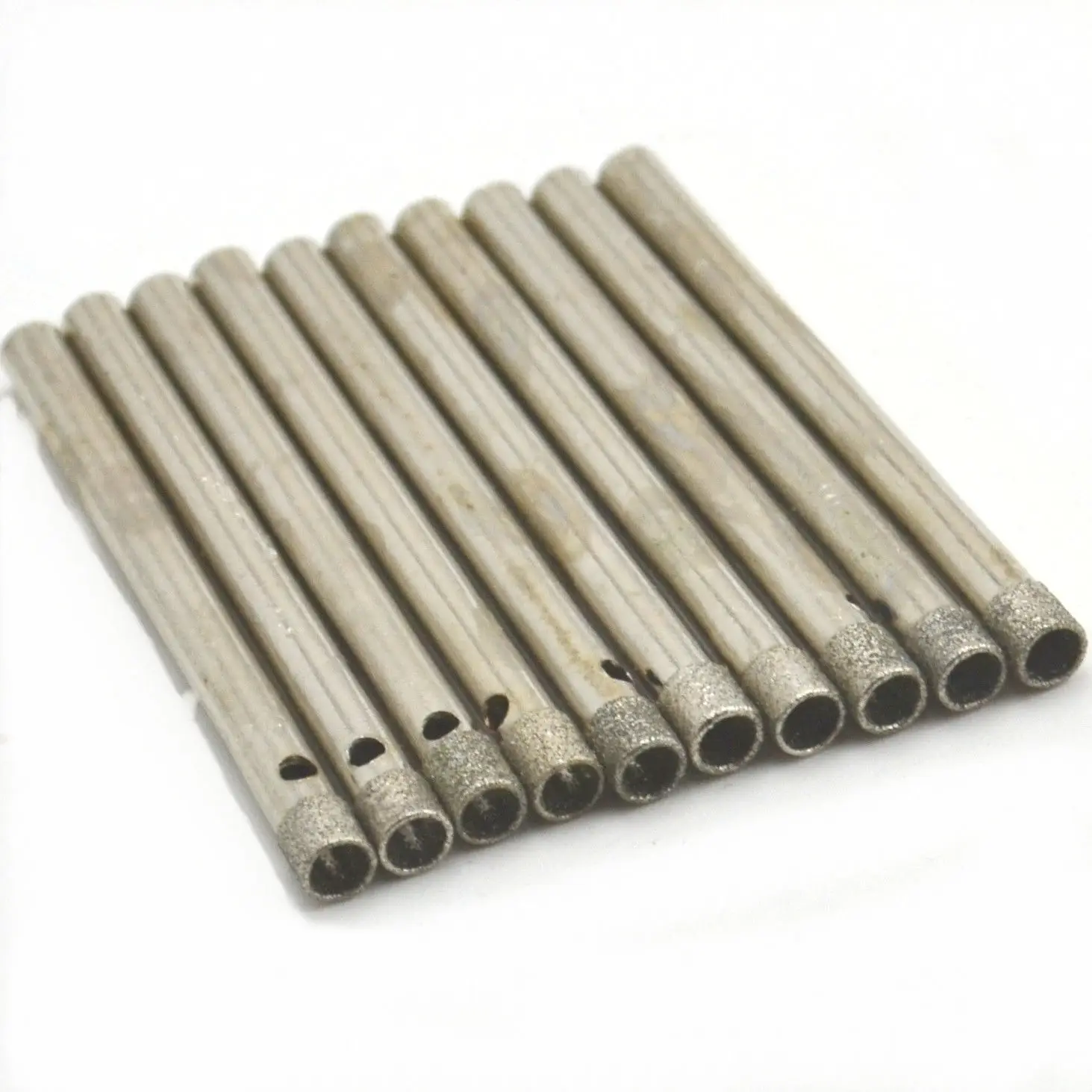 10Pcs 7/64" inch 3.5mm Diamond Coated Hole Saw Drill Bits Super-thin Rim 0.5mm Lapidary Tools ILOVETOOL
