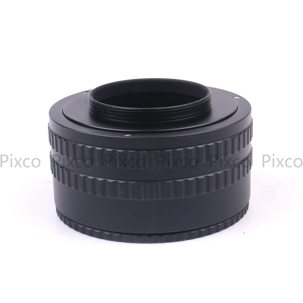 ADPLO Macro Extension Tube M52-M42 /M52 Lens to M42 Camera Adjustable Focusing Helicoid Ring Adapter 36 -90mm