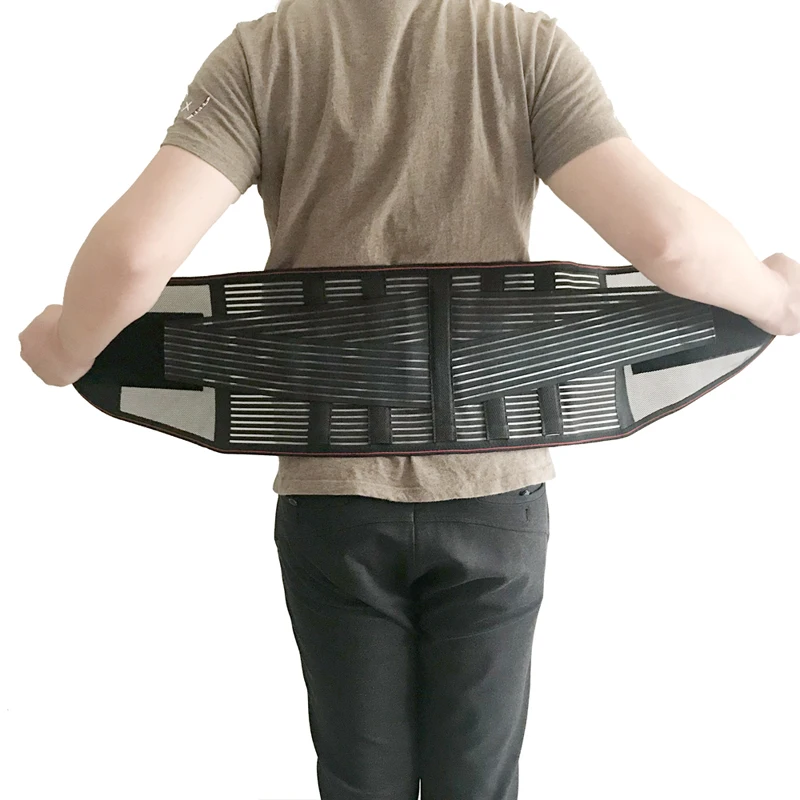 2021 Medical Back Brace Waist Belt Spine Support Men Women Belts Breathable Lumbar Corset Orthopedic Device Back Brace &Supports