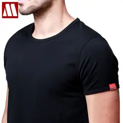 MYDBSH Pure Color Round Neck Short Sleeves Tshirt Spandex Cotton Male Casual Summer T Shirts Classic Tees for Man Oversize 5XL