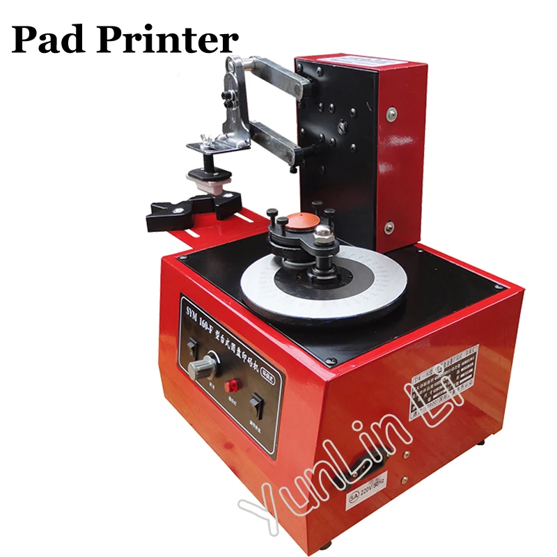 

Round Pad Printing Machine Ink Printer SYM160 220V Environmental Desktop Electric Pad Printer