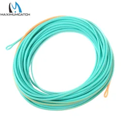 Maximumcatch 17FT-29FT 200GR-625GR Shooting Head Fly Line With 2 Welded Loops Double Color Floating Fly Line