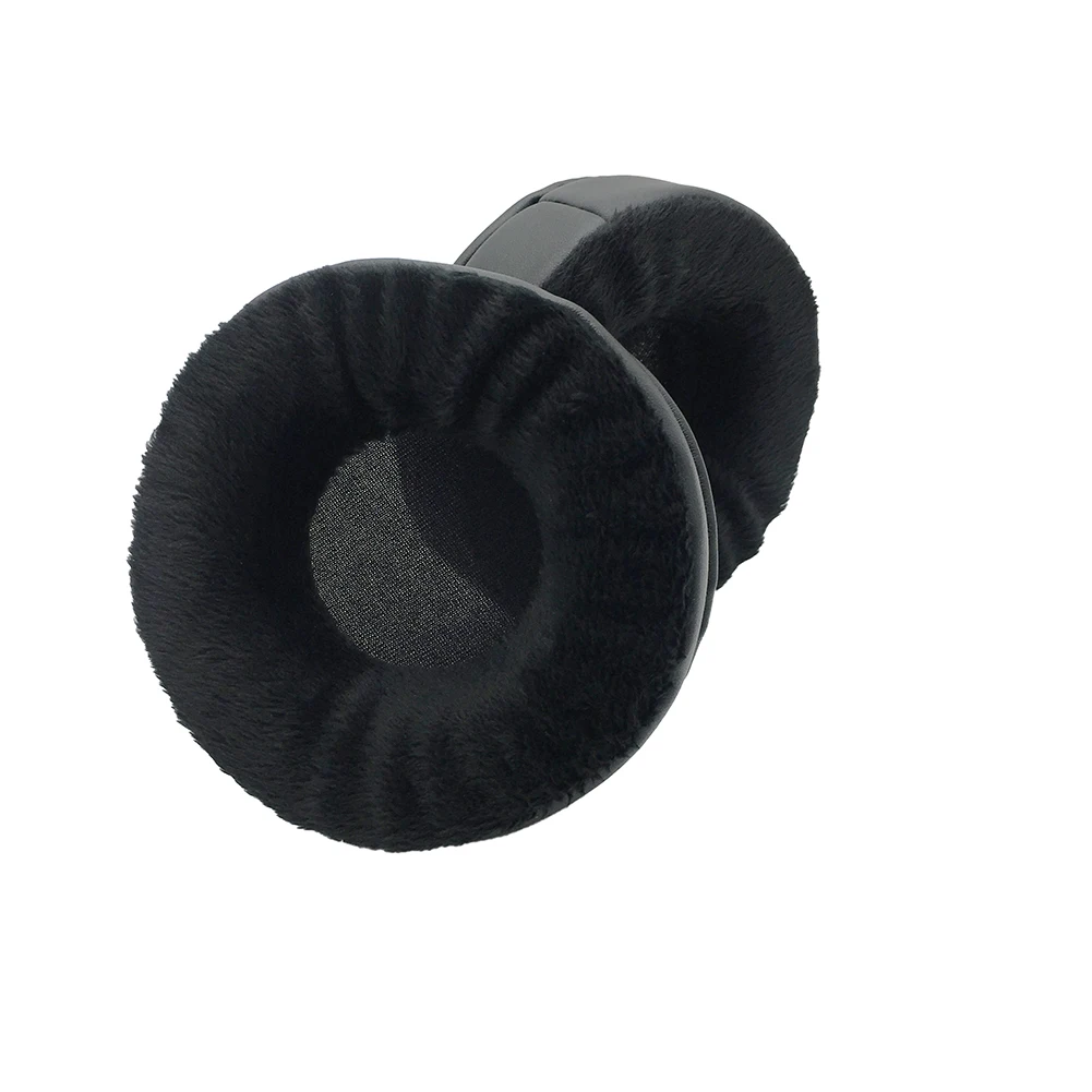 Whiyo-almohadillas para auriculares Fostex TH7, 1 par de 3cm de grosor, terciopelo, cubierta de cojín, almohadillas para los oídos, piezas de repuesto para orejeras