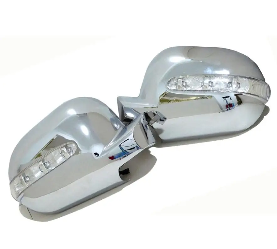 

Chrome Styling Side Mirror Cover with LED Side Blinker for Mercedes Benz W163 ML Class Pre-facelifted 1997-2001