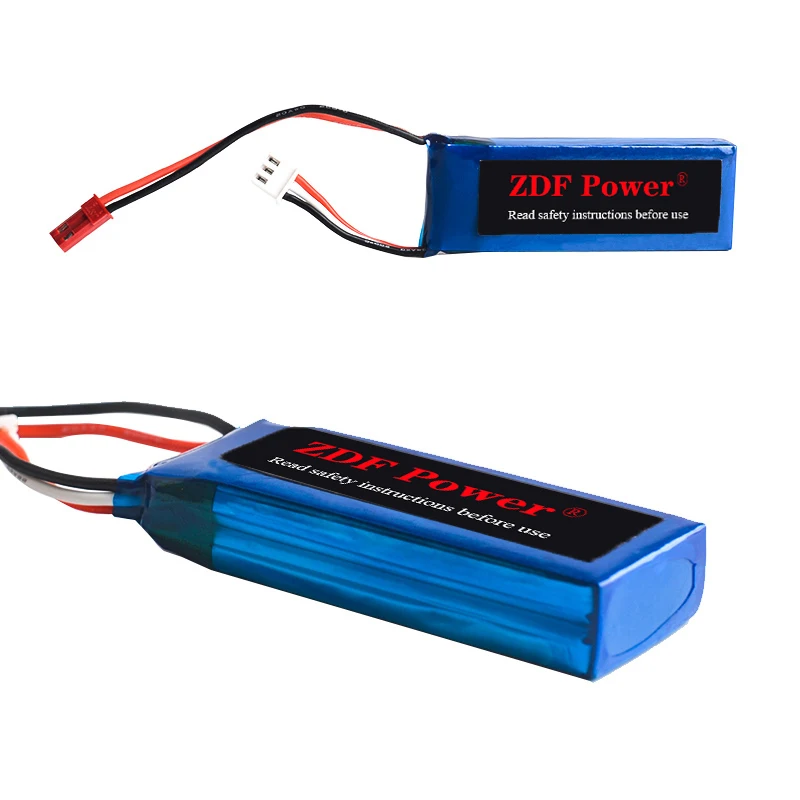 ZDF Hubsan RC Lipo Battery 2S 7.4V 900mah 35C max 60C JST plug Bateria For FPV2 H901A H507 Helicopters RC Models