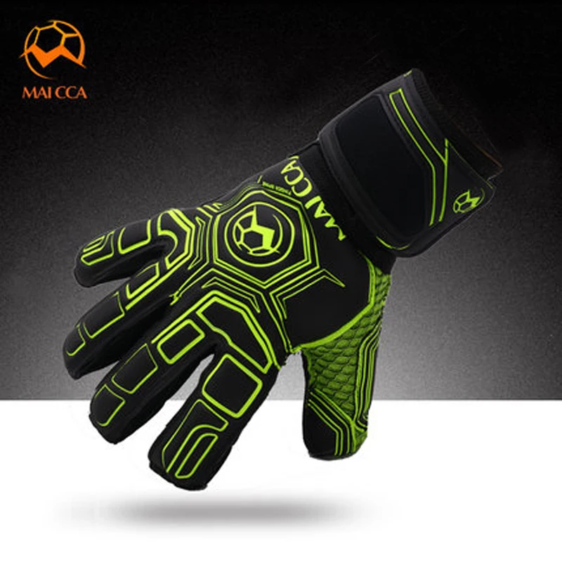 Professional Soccer Goalkeeper Gloves Football Finger Protection Thickened Latex Gloves