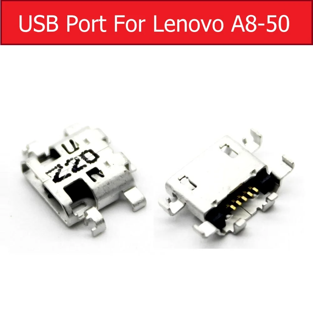 Genuine Sync date charging port For Lenovo A8-50 A5500 A5500H charger jack socket USB connector port dock slot replacement