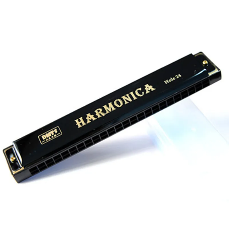 Chromatic Harmonica Mouth C Key 24 Holes Woodwind Musical Instruments Harmonica Mouth Organ