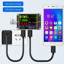 USB 3.0 Digital Volt and Amp Meter 1.8 Inch #3