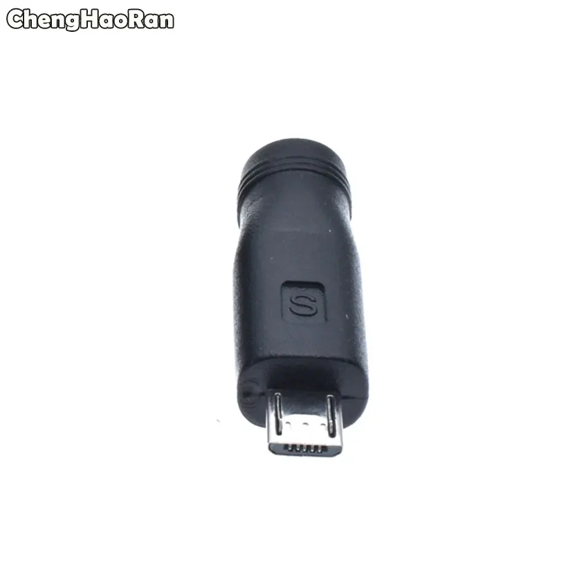 Chenghaئران المصغّر usb 5 دبوس/نوع C ذكر إلى 5.5x2.1 ملليمتر أنثى تيار مستمر التوصيل مهايئ شاحن الطاقة مستقيم وزاوية الحق موصل
