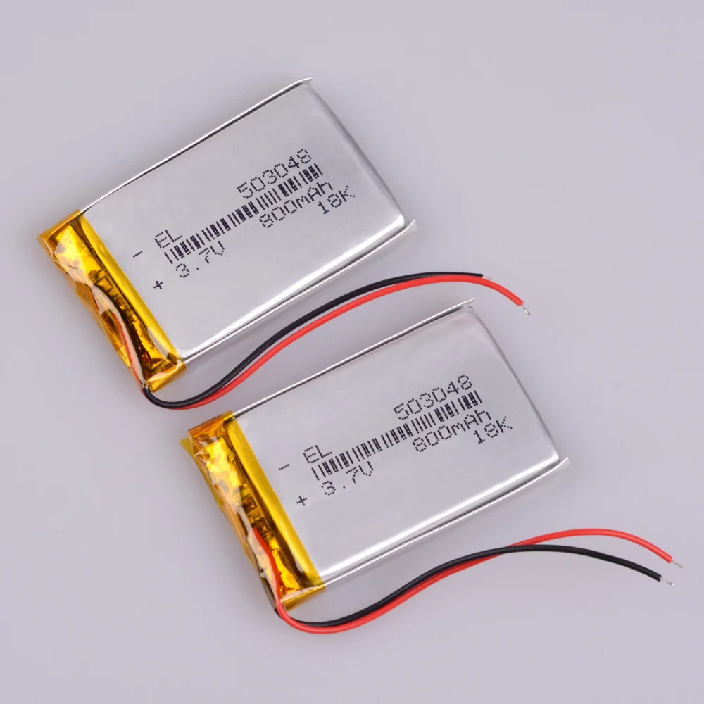 3.7V 503048 800mAh 303048 403048 603048 703048 803048 903048 103048 123048 بطارية ليثيوم أيون بوليمر قابلة للشحن