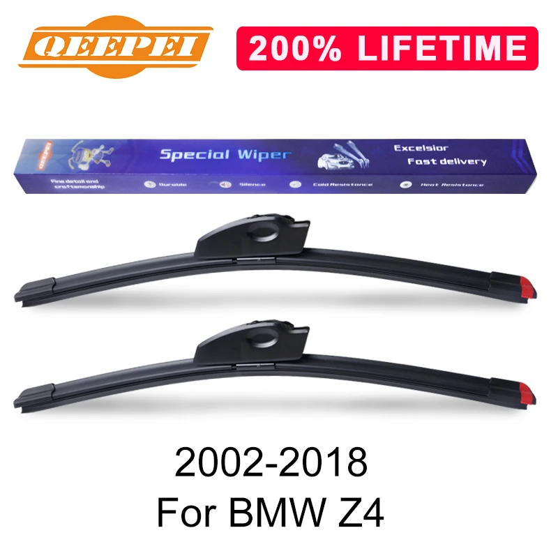 

QEEPEI Replace Wiper Refill Windscreen Wiper Blades For BMW Z4 E85 E86 E89 2002-2018 Windshield Rubber Car Accessorie