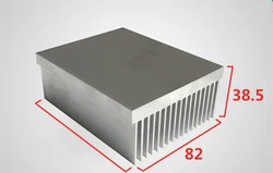 150mm 200mm 250mm 300mm with dense teeth aluminum profile high power aluminum radiator 82*38.5*100mm Aluminum heat sink