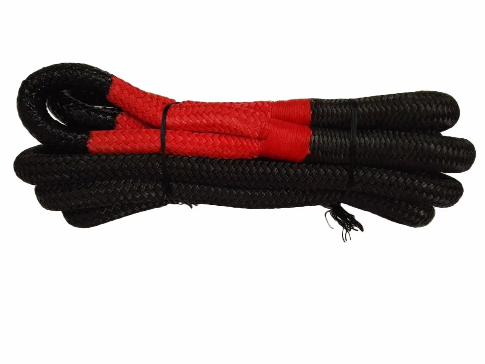 

High Quality 25mm*9m 1inch*30feet Kinetic Rope,Recovery Rope,Double braied Nylon Rope