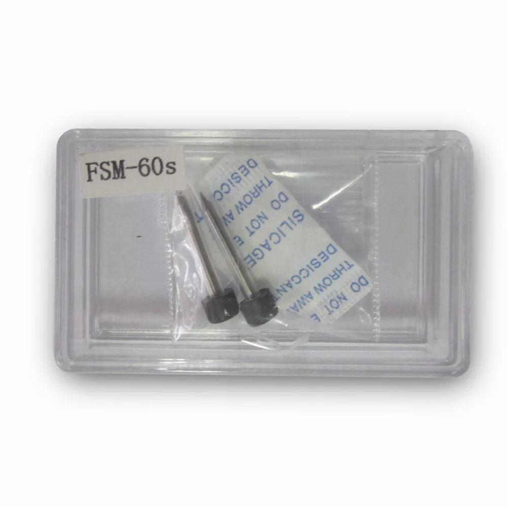 Free Shipping 2pcs 1 Pair Electrodes fix for 50S 50R 60S 60R 80S 17S 18S Fusion Splicer