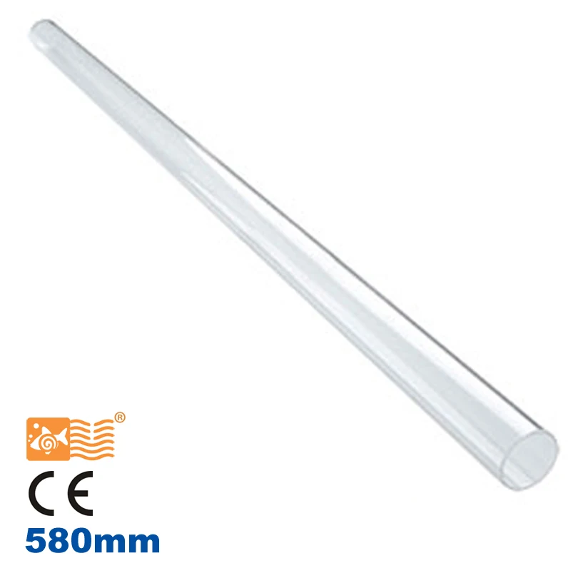 Quartz Sleeve 580mm QT5-580 replacement Quartz Tube for SEV-5565 6gpm UV Water Filter