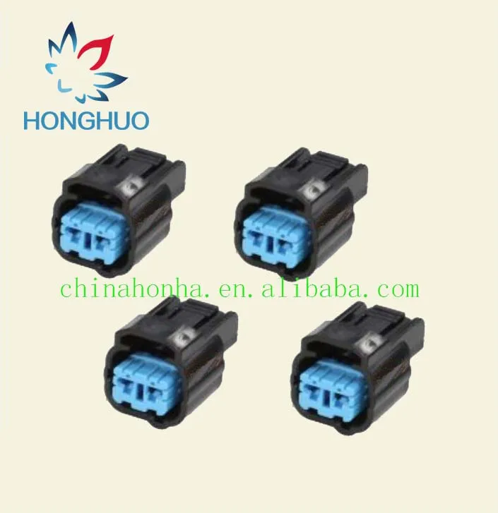 

10 pcs 2mm 2 hole Automotive Connectors car connector for jacket with Terminal plug oem 6189-055 K