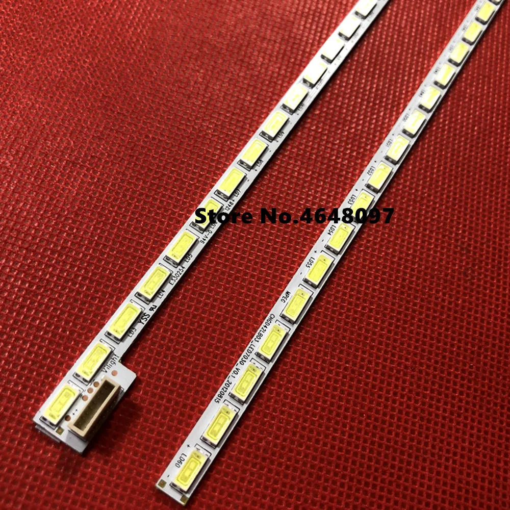 New 60LED 525mm LED backlight strip for LG 42LS570 42LS570T 42LS570S 42LS575S T420HVN01.0 42inch 7030PKG 60ea 74.42T23.001-2-DS1