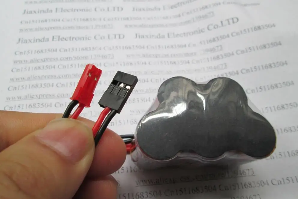 Vb-bateria recarregável ni-mh, 6v, 2, 3a, 1600mah, 2, 3a, 5x1.2v, recarregável, gasolina, receptor trapezoidal