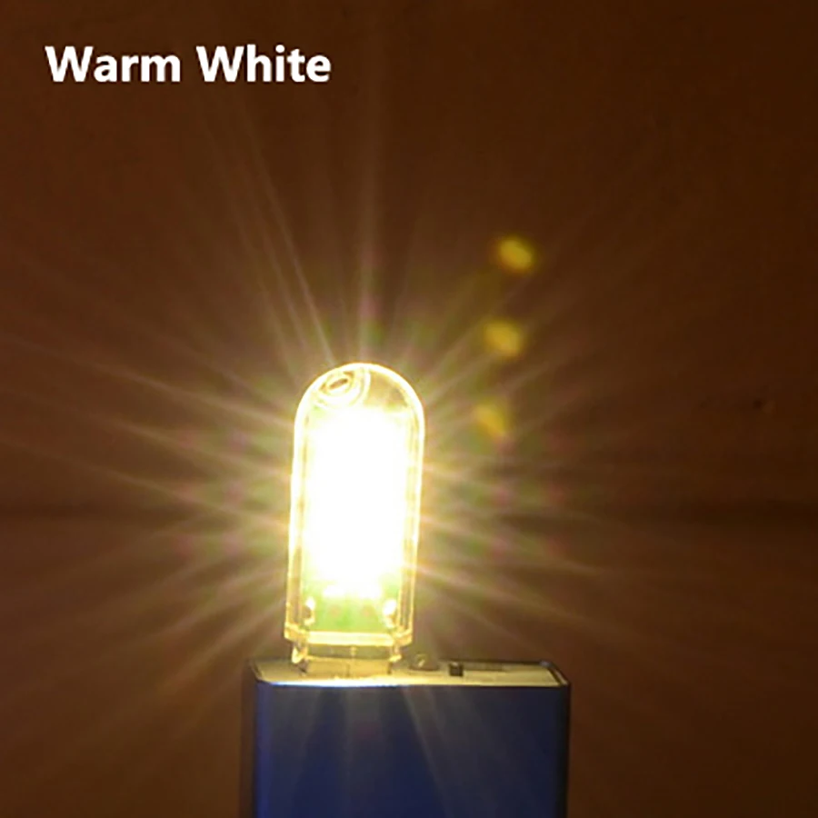 DALCAL  Bright 3LED Portable Mini USB Light Desk Lamp Night Lamp Book Light For PC Desktop Laptop Notebook Reading Power Bank