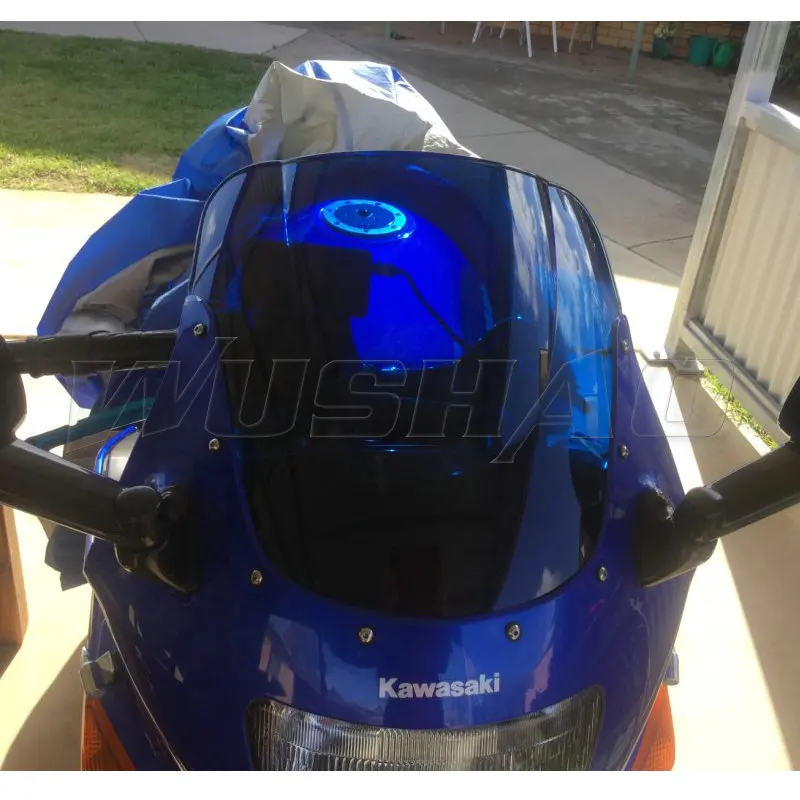 Motorcycle Windshield WindScreen Screen For 1993 -1998 2004 2007 Kawasaki ZZR400 ZX400 ZX400N ZZR600 ZX600 ZZR ZZ-R 400 N 600 E
