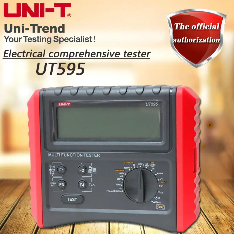 

UNI-T UT595 Electrical Integrated Tester / Digital Multifunction Electrical Safety Integrated Test Instrument