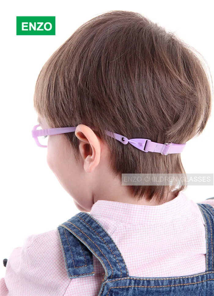 Sangle de lunettes élastique pour enfants, 5 pièces par paquet, pour garçons et filles, pour le sport