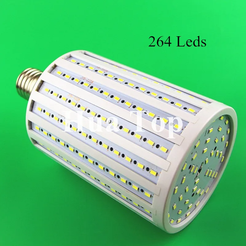 

Lampada 100W 264 Leds 5730 Chip LED Corn Lamps E40 E27 E26 B22 Bulb Lights AC 220V 240V 5630 Warm White High Luminous Spotlight