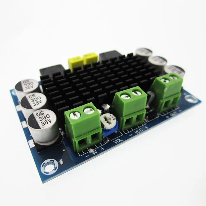 HAILANGNIAO-placa amplificadora de Audio Digital TPA3116 D2, Mono de 100W, Amplificador de DC12-26V, bricolaje, 1 unidad