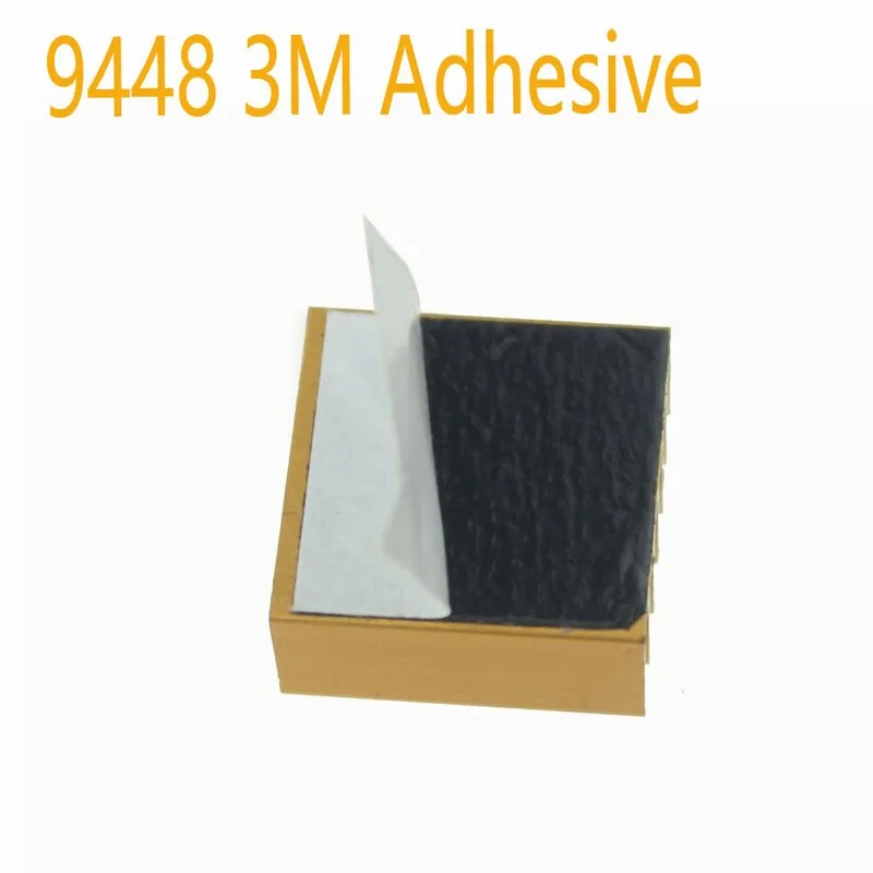 Gdstime-황금 알루미늄 방열판, 14x14x6mm, 14mm x 6mm 칩, CPU, GPU, VGA RAM, LED IC 방열판, 라디에이터, 3M 테이프 포함, 100 개