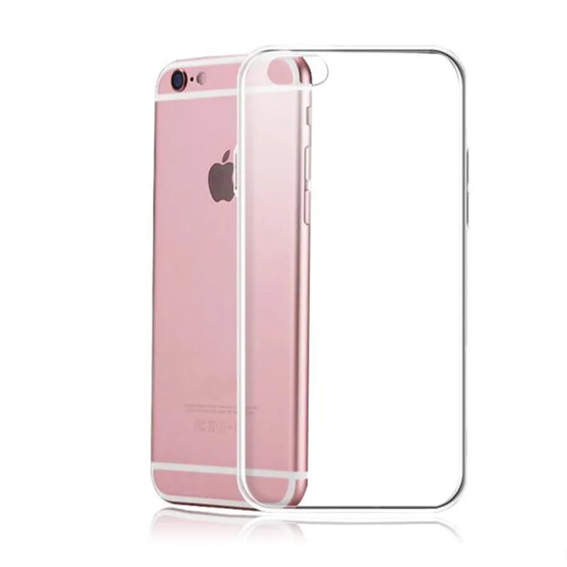 Ultra Thin Soft Transparent Clear Phone Case For iphone 7 6 6S 8 Plus 5 5s 2020 SE3 11 12 13 14 Pro X Xr Xs Max Silicone Cover