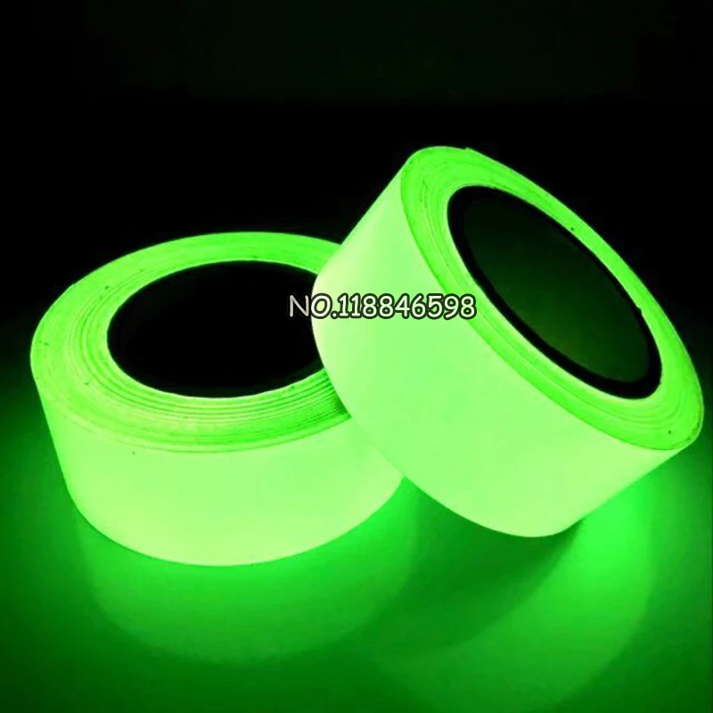 PVC Luminescent Film for Heat Transfer Glow in Dark Vinyl(2cm/3cm/5cmx100cm) High Quality Sample Testing